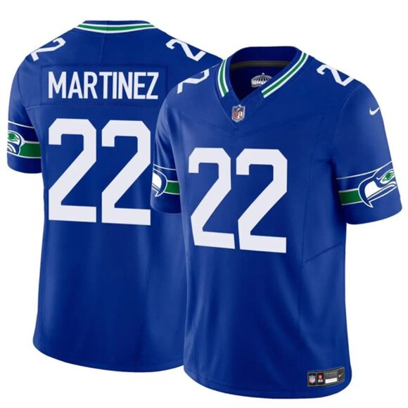 Mens YouthsKids Damien Martinez Royal Vapor Stitched Jersey